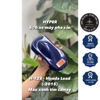 Nước sơn xe máy pha sẵn chính hãng - Màu xanh tím camay Honda Lead - H128