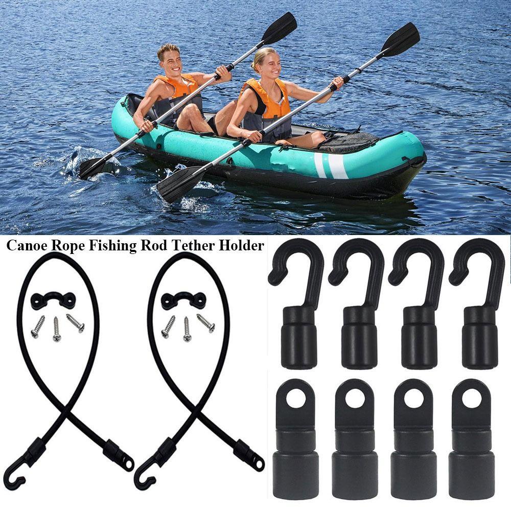 MAYSHOW Dây Buộc Mái Chèo Thuyền Kayak Màu Đen