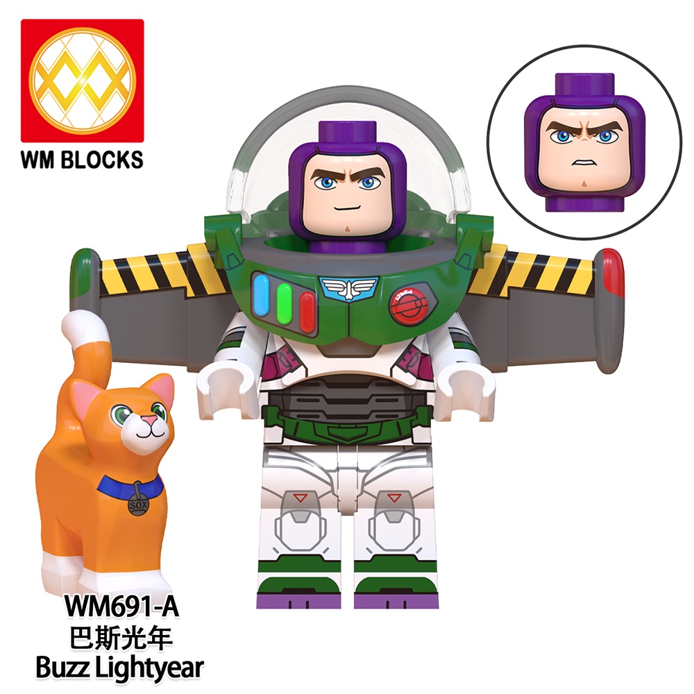 Bộ Đồ Chơi Lắp Ráp Mô Hình Nhân Vật Hoạt Hình Toy Story 4 WM691-A Cho Bé