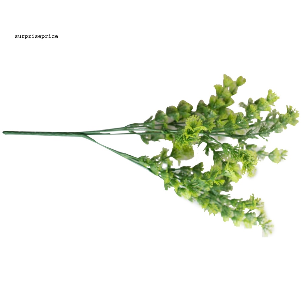 1 Bó Hoa Mimosa Xanh Nhân Tạo Bằng Nhựa Dùng Cho Trang Trí