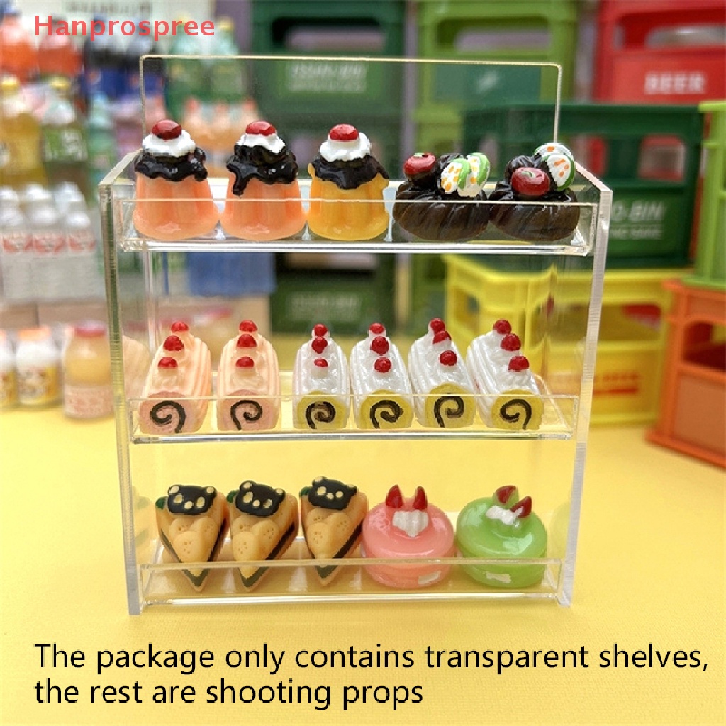 Kệ Đựng Đồ Nhiều Tầng Trang Trí Nhà Búp Bê 1: 12