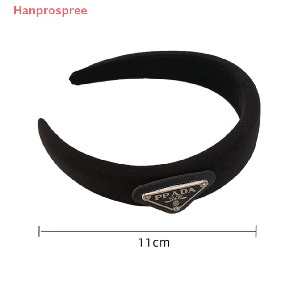 Băng Đô Cài Tóc Dày Dặn Màu Đen Phong Cách Pháp Cho Nữ