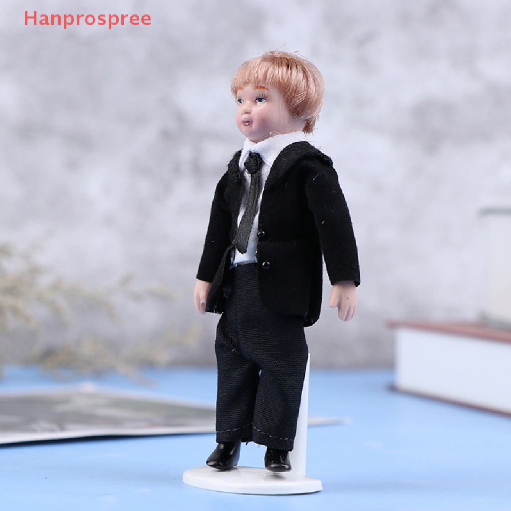 Hanprospree > Mô Hình Bộ Đồ Vest Trang Trí Nhà Búp Bê Thu Nhỏ 1 / 12