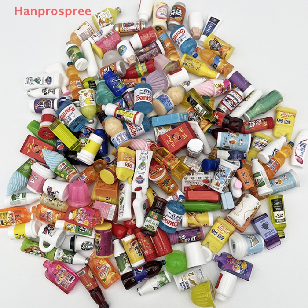 Bộ 5 Bình Nước mini Trang Trí Nhà Búp Bê