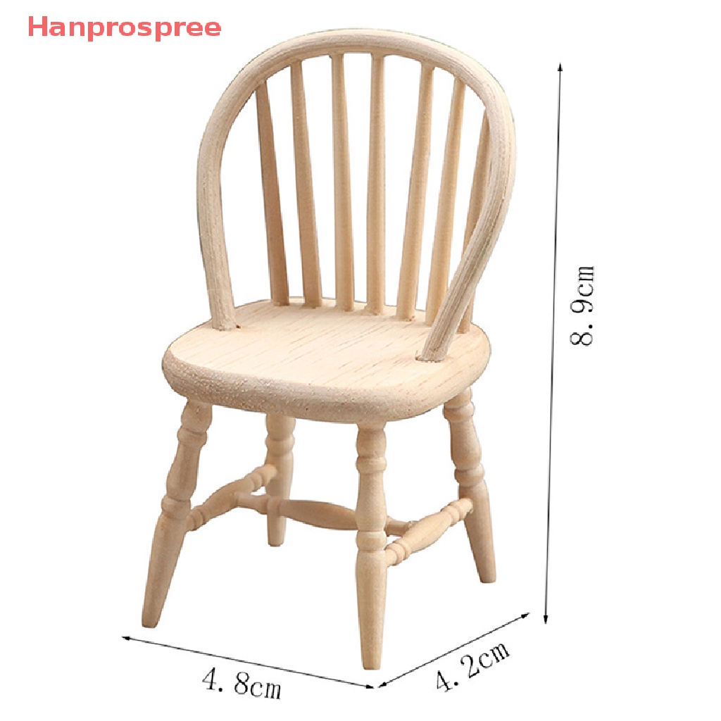 Mô Hình Ghế Trang Trí Nhà Búp Bê Tỉ Lệ 1: 12