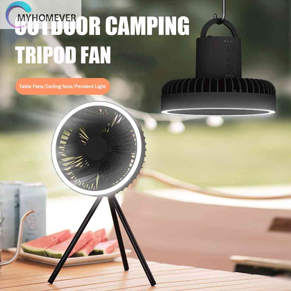 Quạt Làm Mát Không Khí Tiếng Ồn Nhỏ Gọn Dùng Trong Nhà / Ngoài Trời