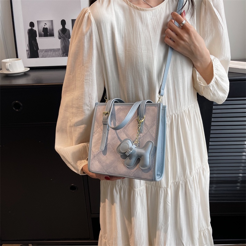 Túi Đeo Vai Có Khóa Kéo Thời Trang Phương Tây Chất Lượng Cao Cho Nữ