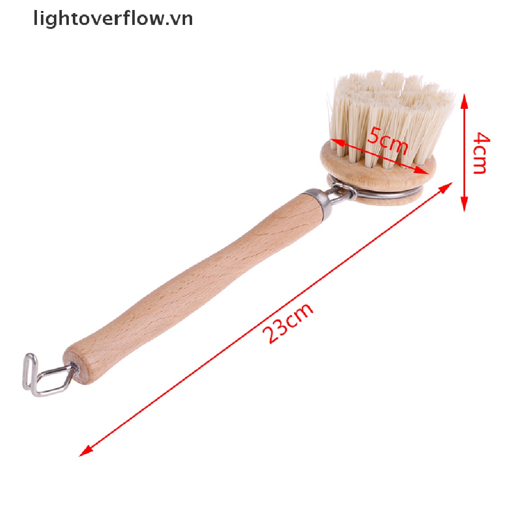 1 Bàn Chải Rửa Chén / Chảo Cán Dài Tiện Dụng Cho Nhà Bếp