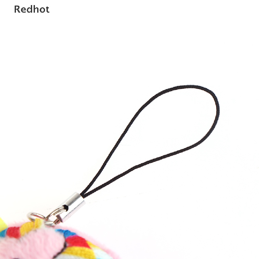 &lt; Redhot &gt; Móc Khóa Ngựa Hoạt Hình Nhồi Bông Nhiều Màu Sắc 10CM Phụ Kiện Túi Xách Đa