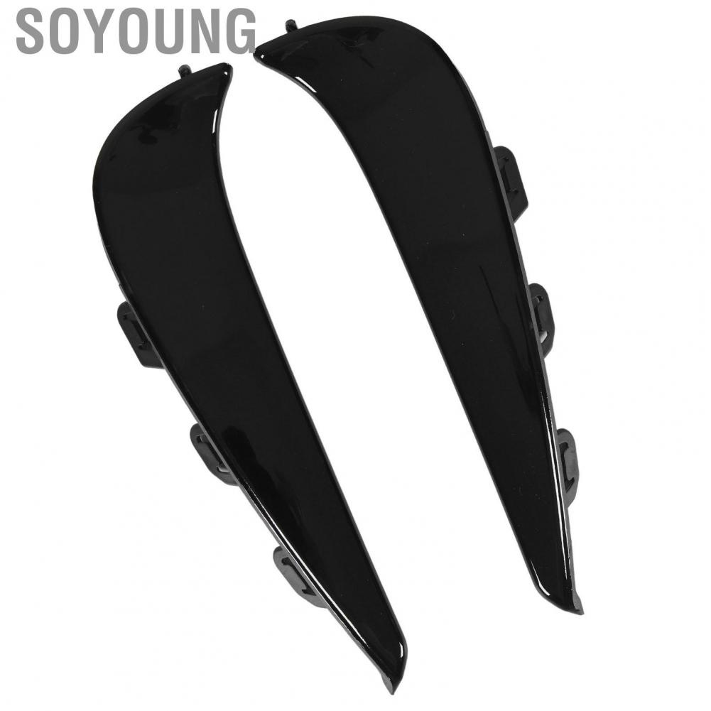Soyoung Fog Lamp Cover Vent Trim  206 885 2902 Light Grille Impact Resistant Exterior Decoration Fadeproof for Car