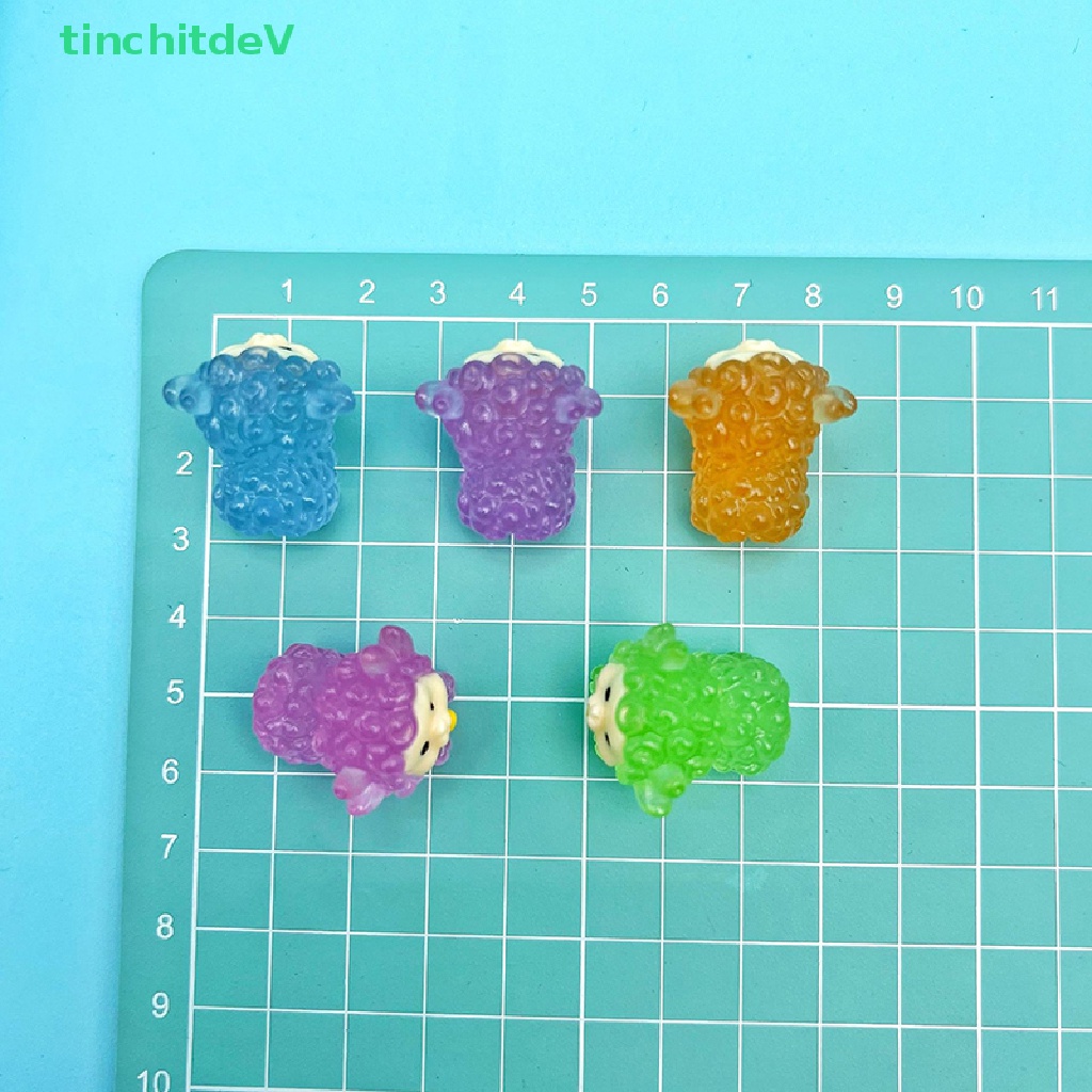 [TinchitdeV] Bộ 2 Đồ trang trí Chú Cừu Hoạt Hình Phát Sáng Dùng Trang Trí Tiểu Cảnh