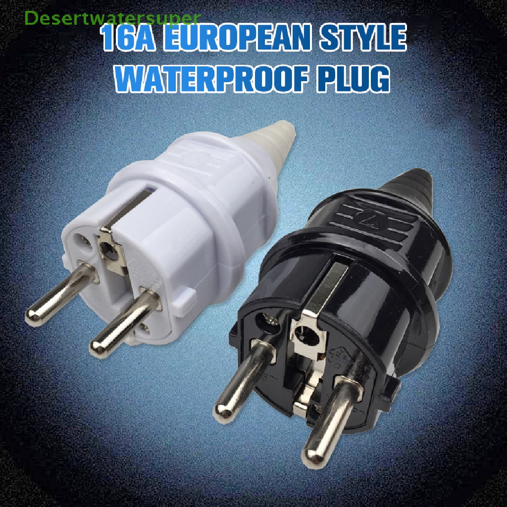 Phích Cắm Điện EU IP54 250V 16A Chống Nước