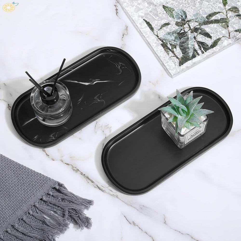 【VARSTR】Vanity Tray Kitchen Organizer Storage Toilet Bathroom Bathtub Countertop