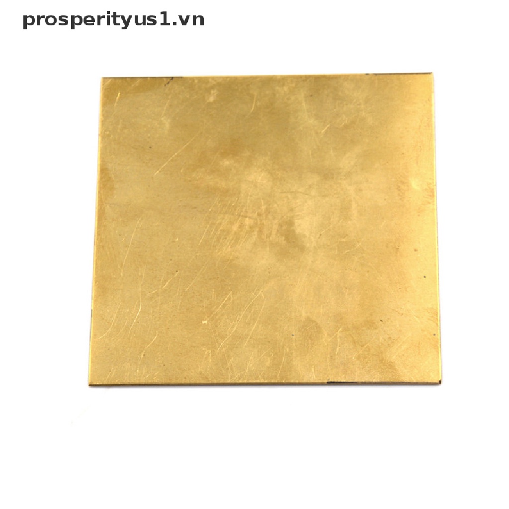 Tấm Lá Đồng 0.5mm / 0.8mm / 1mm / 2mm 100X100mm Chuyên Dụng