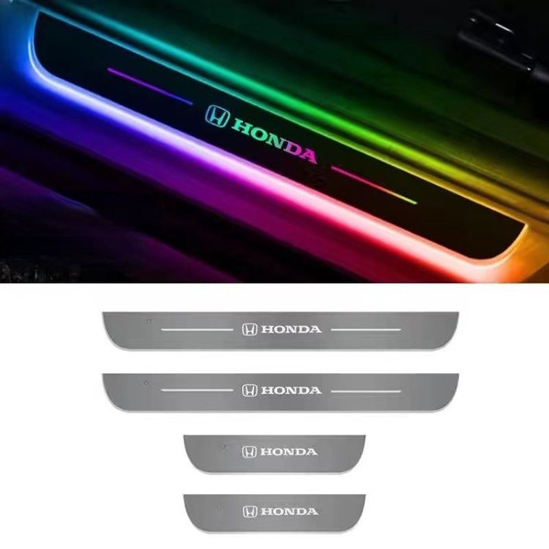 Bộ 4 Dải Đèn LED Gắn Cửa Xe Hơi Honda