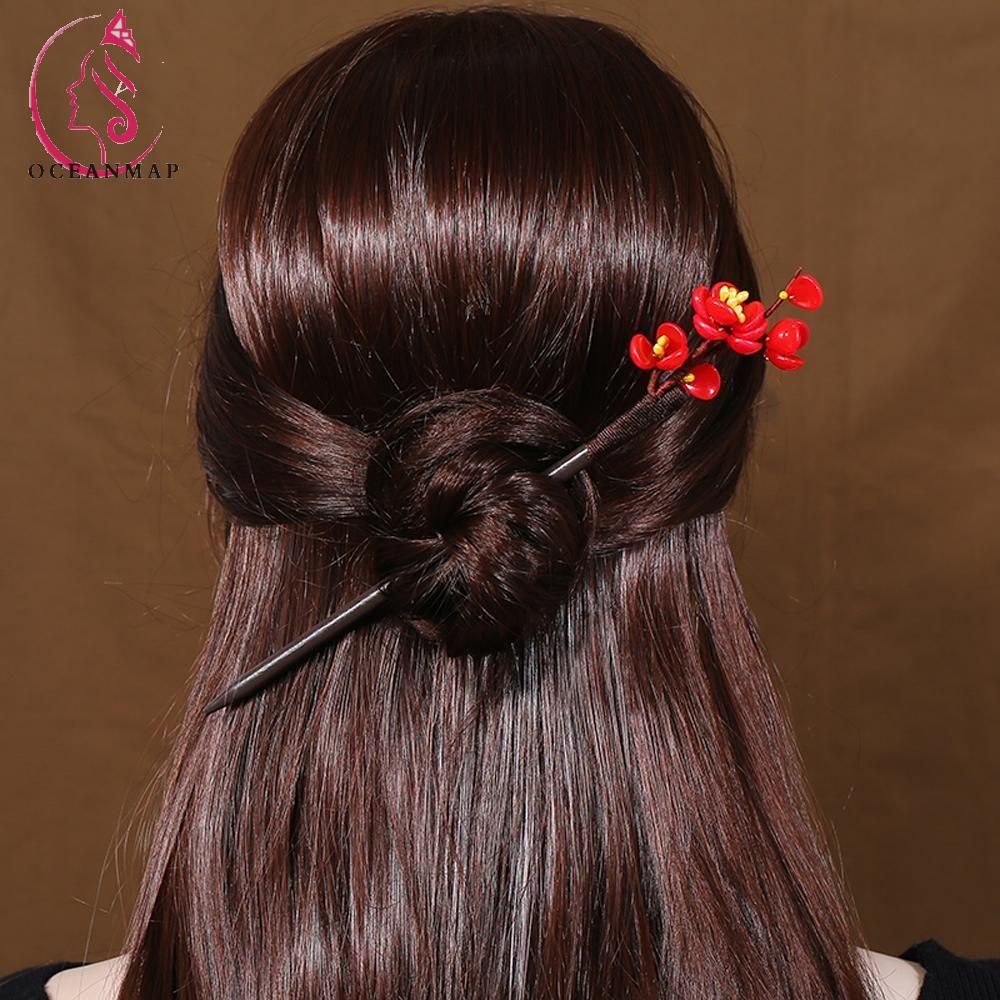 Kẹp tóc hình hoa xinh xắn được làm thủ công tinh tế