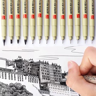 Bút Ống Kim Đặc Biệt Móc Dòng Bút Cho Nghệ Thuật Học Sinh Vẽ Dây Vẽ Bút Vẽ Tay Truyện Tranh Bút Thiết Kế Kiến Trúc Lót Bút Sinh Viên Văn Phòng Phẩm