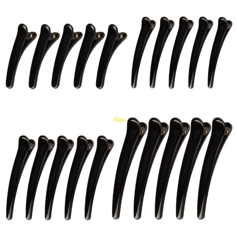 1 Kẹp Tóc Đơn Bằng Nhựa Màu Đen Chuyên Dụng Cho Nữ