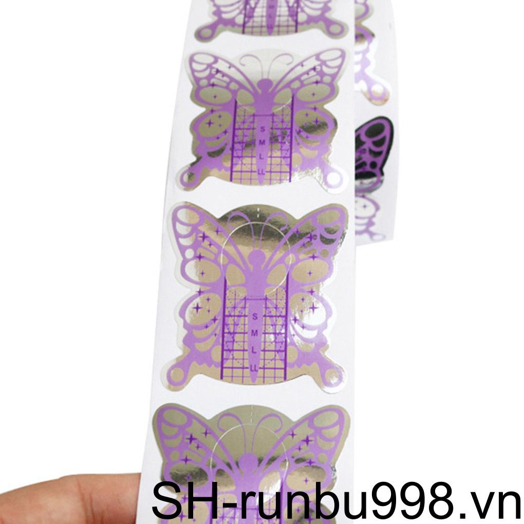 Giá Đỡ Đầu Móng Tay Màu Tím Tự Dính Độ Chính Xác Cao Tiện Dụng