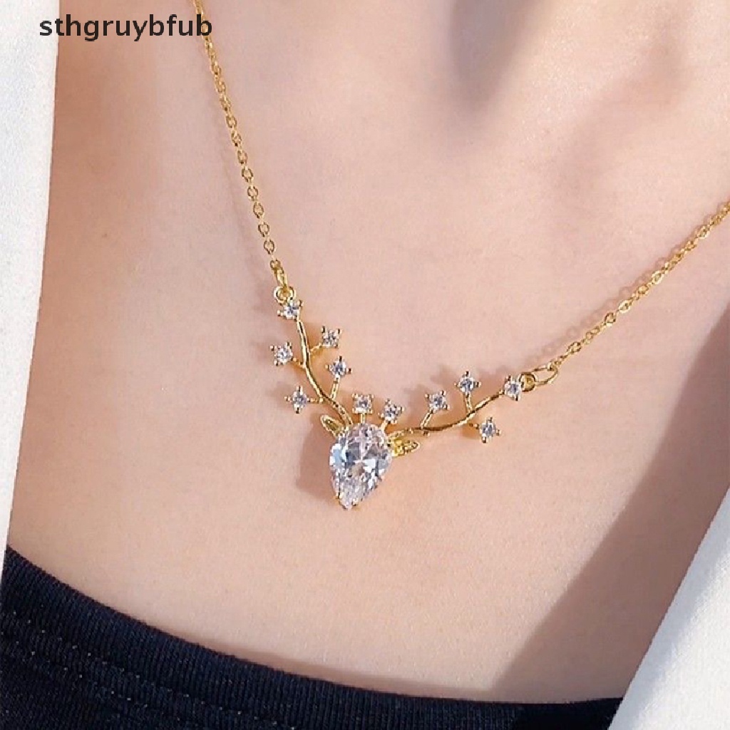 Vòng cổ Mặt Hình Hươu Cao Cấp Thời Trang Dành Cho Nữ