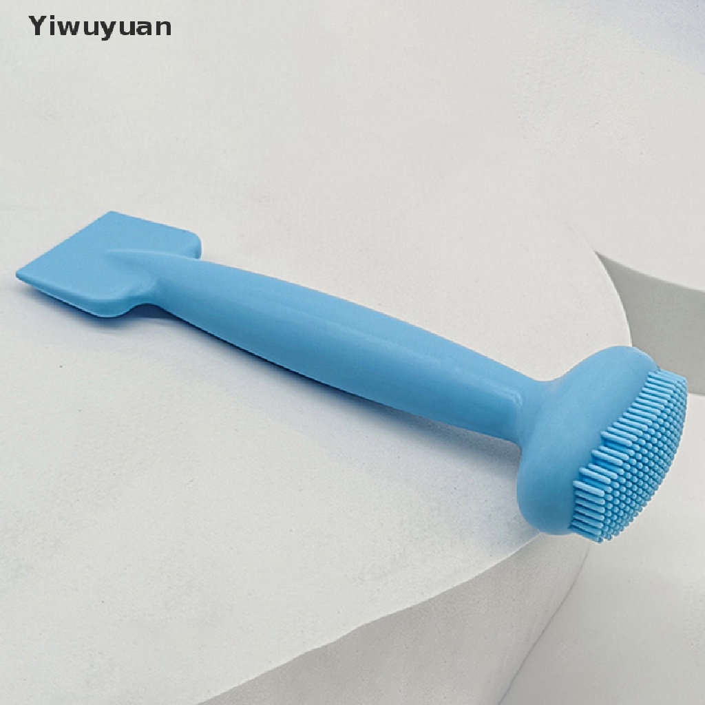 1 Cọ Rửa Mặt Silicone Hai Đầu Mềm Mại Yiwuyuan