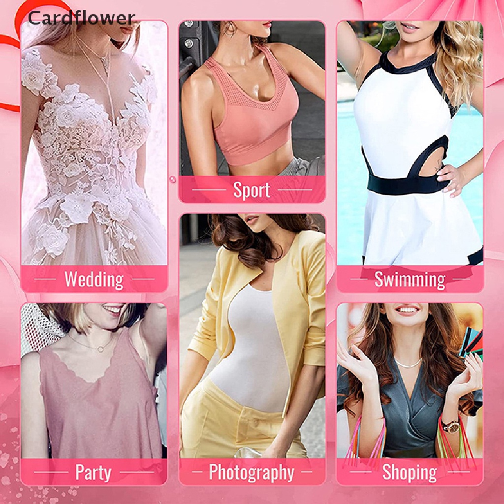 < Cardflower > 5 Cặp Miếng Dán Ngực Thể Thao Vô Hình Tự Nhiên Chống Chói Dùng Một Lần Cho Nam