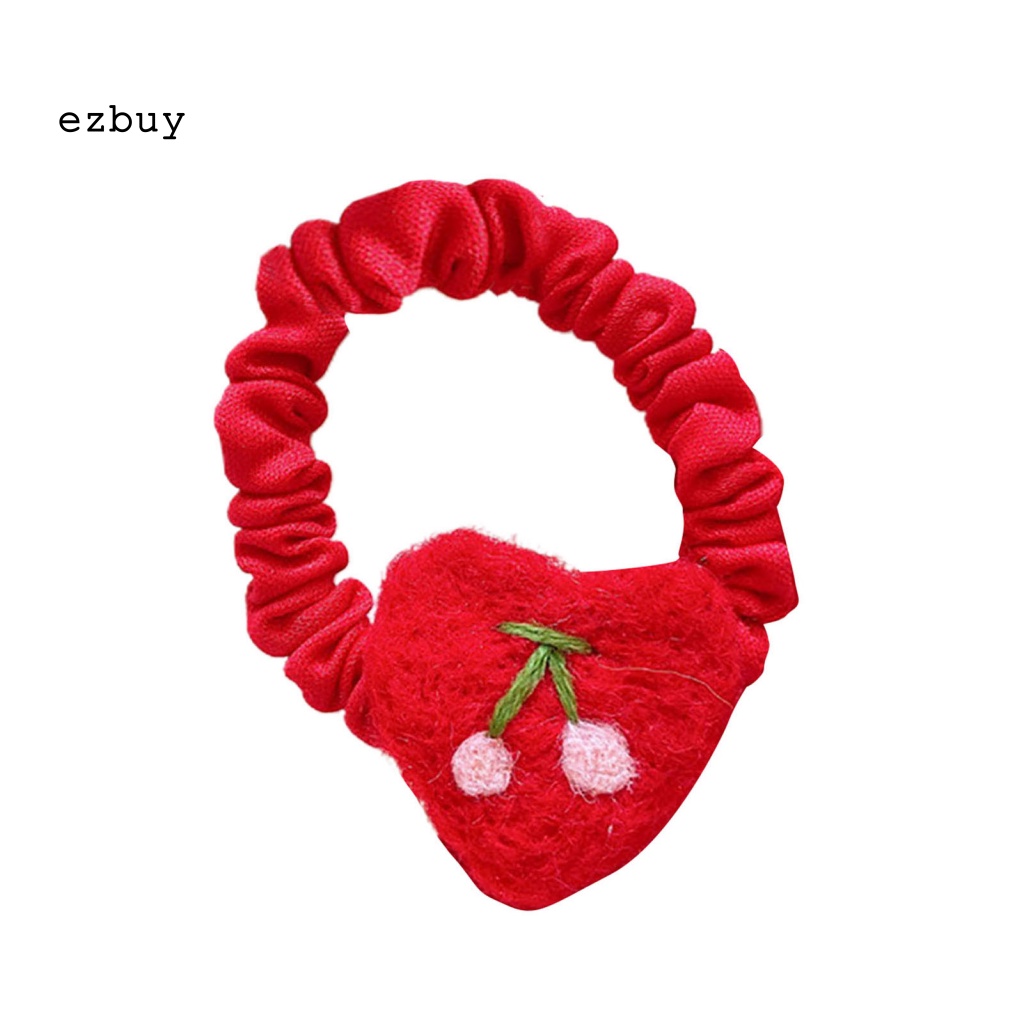 Kẹp Tóc Vải Hình Đầm Năm Mới Dễ Thương Cho Bé Gái