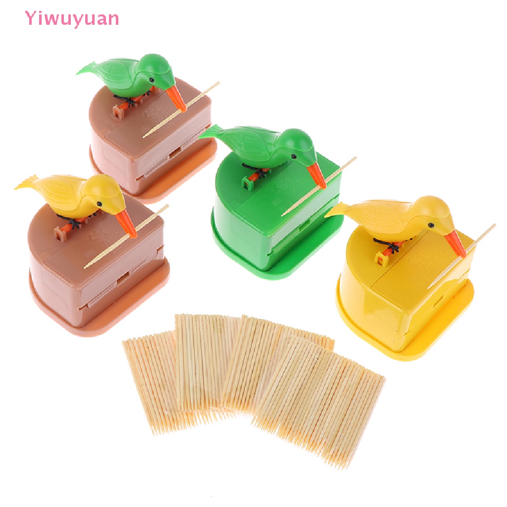 Hộp Đựng Tăm Xỉa Răng &lt; Yiwuyuan &gt; Chim Trang Trí Bàn Mới