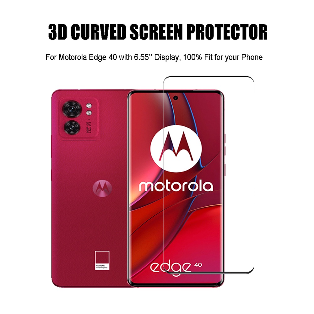 Kính Cường Lực Bảo Vệ Màn Hình Cho Motorola Edge 40 Pro Moto Edge 30 Moto Edge X30 S30 30 Pro 30 Fusion 30 Ultra