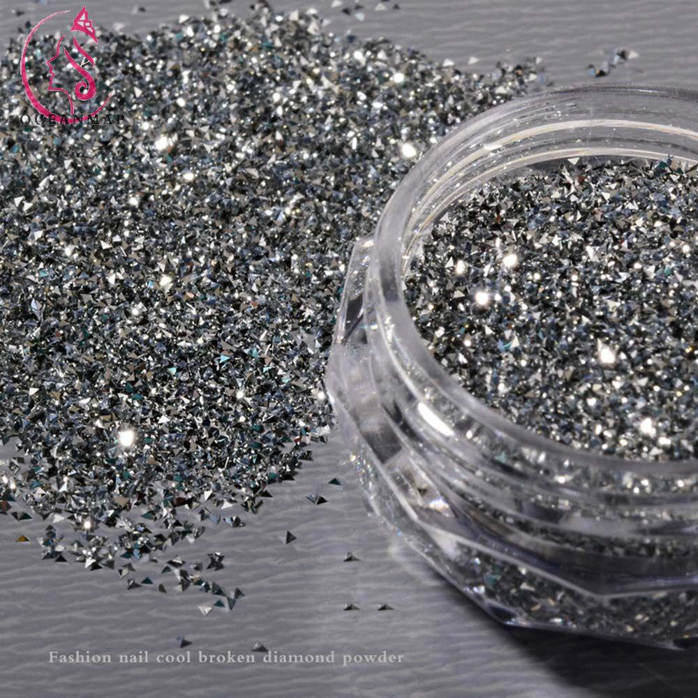 [Hàng mới về] Phụ kiện trang trí móng tay nghệ thuật 3D lấp lánh phong cách Nhật Bản sang trọng DIY