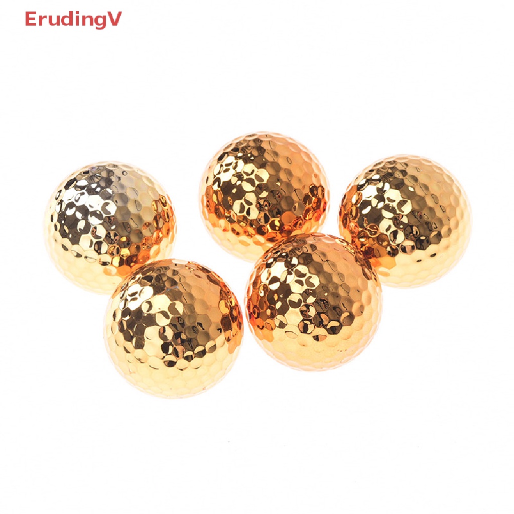 1 Quả Bóng golf Màu Vàng Kim Dùng Trang Trí [Mới] [Mới]