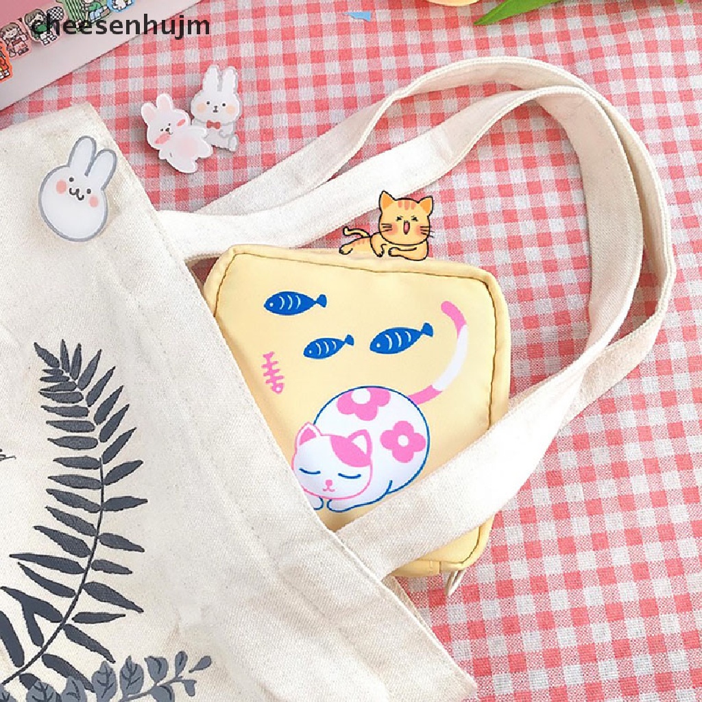 Túi Đựng Khăn Giấy / Đồ Trang Điểm Mini Họa Tiết Hoạt Hình Dành Cho Bạn Gái VN