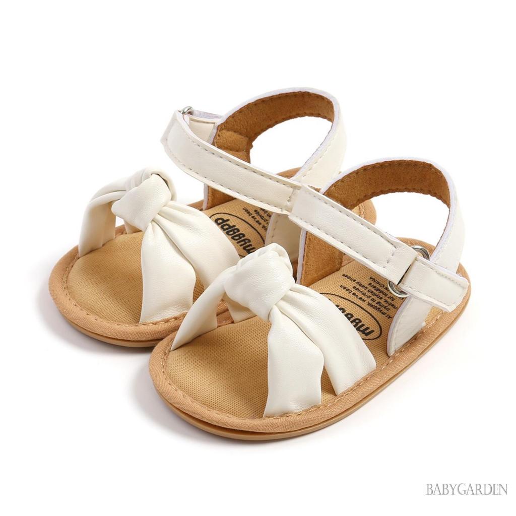 Xăng đan Hở Ngón Đế Mềm Chống Trượt Thắt Nút Thời Trang Mùa Hè Cho Bé Gái