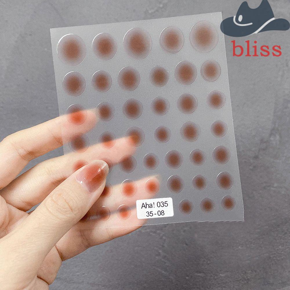 Miếng Dán Trang Trí Móng Tay Nghệ Thuật Họa Tiết Trái Tim Nhiều Màu Sắc