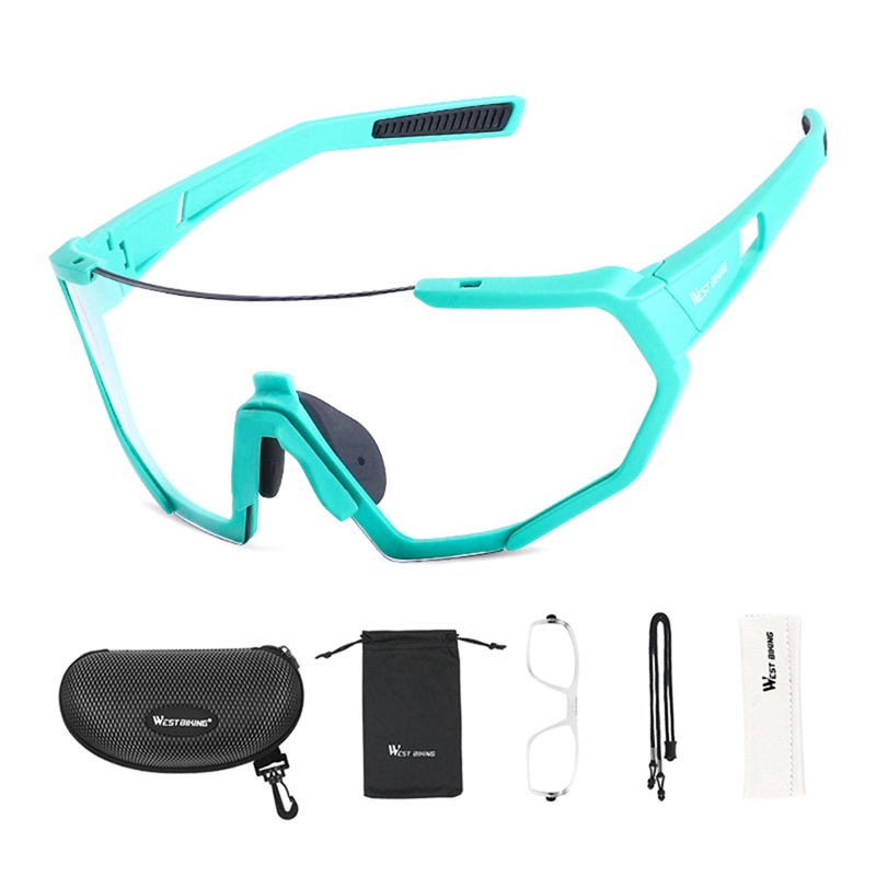 Bộ Kính Mát Đi Xe Đạp MTB Chống Tia UV400 Phong Cách Thời Trang Cho Nam Và Nữ