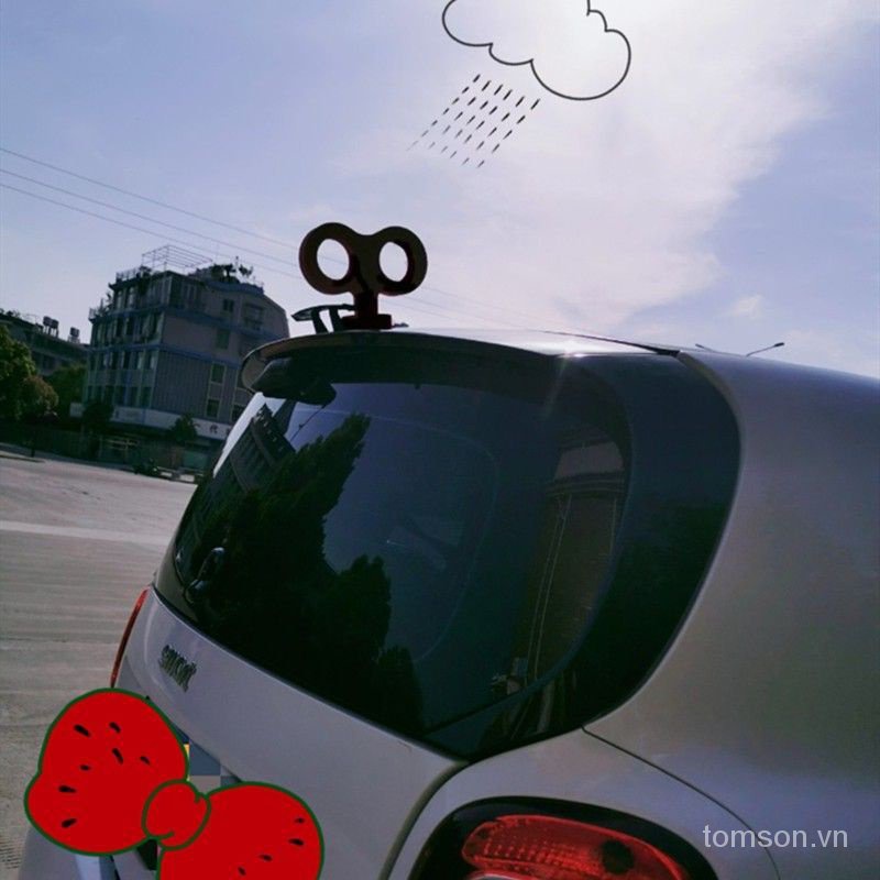 Sticker Dán Trang Trí Xe Hơi Chạy Pin Nhiều Màu Sắc Phong Cách Mới