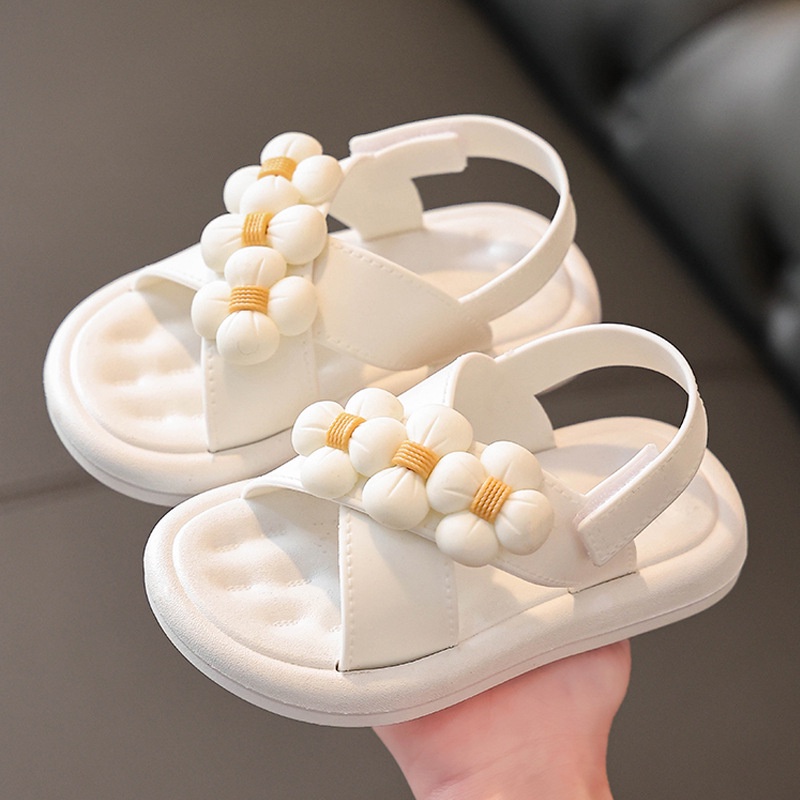 Sandal Đế Mềm Thời Trang Mùa Hè Dành Cho Bé Gái-Xăng đan Đế Mềm Phong Cách Công Chúa Thời Trang Mùa Hè Cho Bé Gái