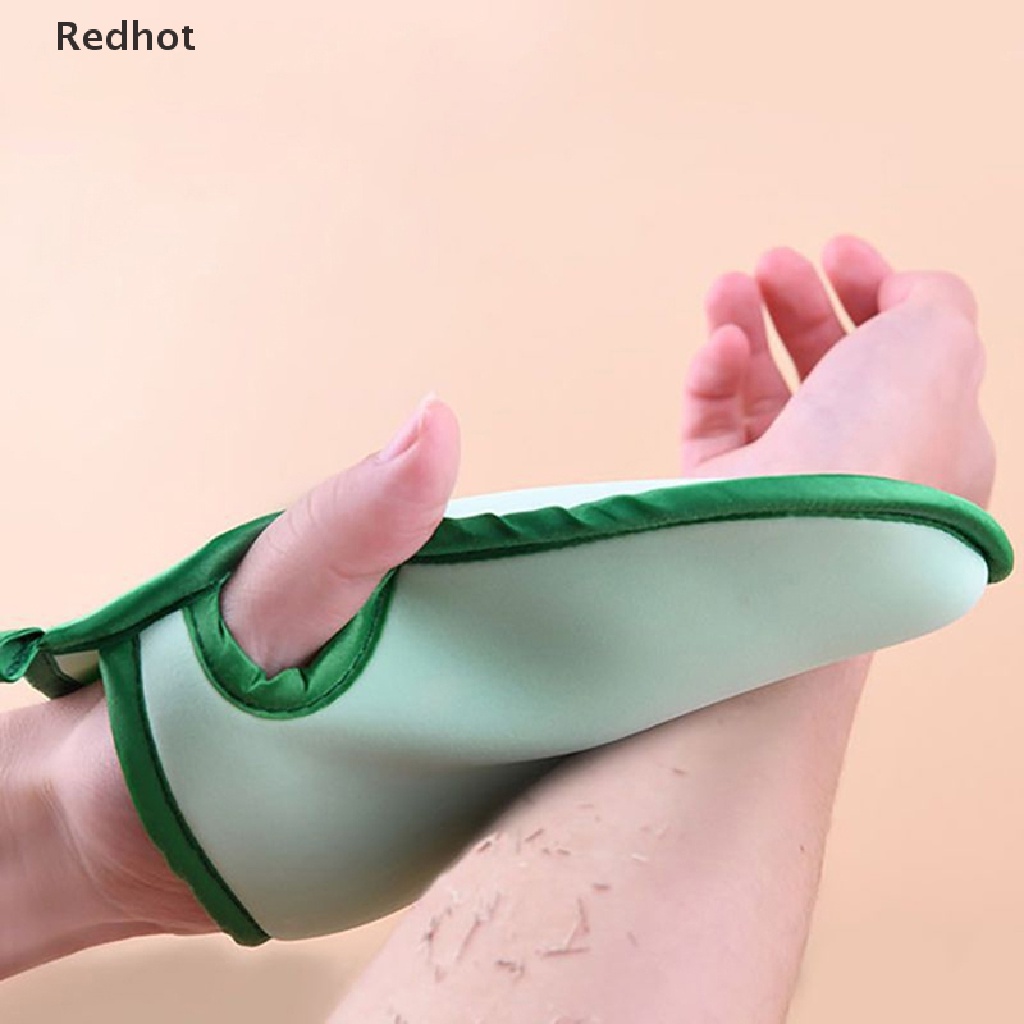 &lt; Redhot &gt; Găng tay đi tắm Hai Mặt Tẩy Tế Bào Chết Nhẹ Nhàng Không Đau Mềm Mại Dành Cho Trẻ Em