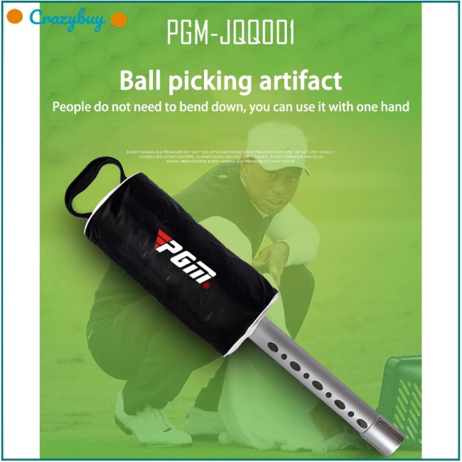 Dụng Cụ Nhặt Bóng Golf Chuyên Nghiệp Bằng Hợp Kim Nhôm Sức Chứa Lớn Tiện Lợi