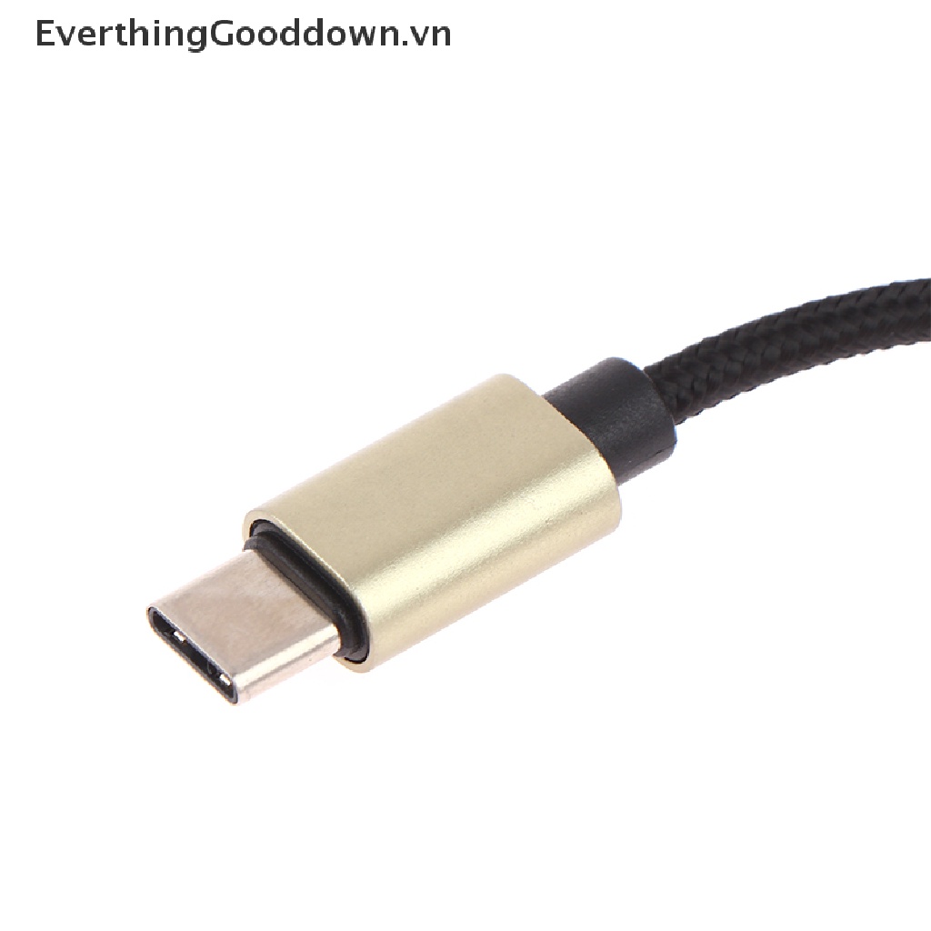 Cáp Chuyển Đổi Cổng Type C Sang RCA Aux 2 RCA Dài 1M Chuyên Dụng Cho Điện Thoại / Laptop