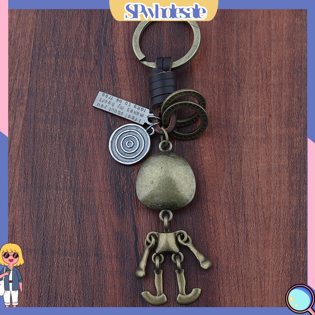 <SPwholesale> Móc Khóa Hình Đầu Lâu Mini Phong Cách Retro