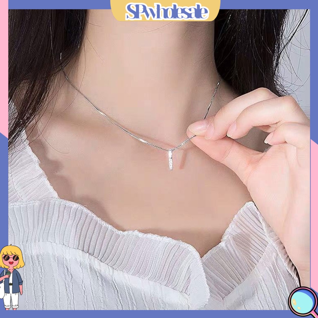 &lt;SPwholesale&gt; Vòng cổ Đính Đá Rhinestone Dát Sáng Lâu Trôi Cho Ngày Valentines