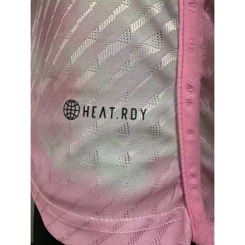 Áo Thun Bóng Đá Tay Ngắn Phiên Bản Nhật Bản Màu Hồng / Xanh Dương 2324