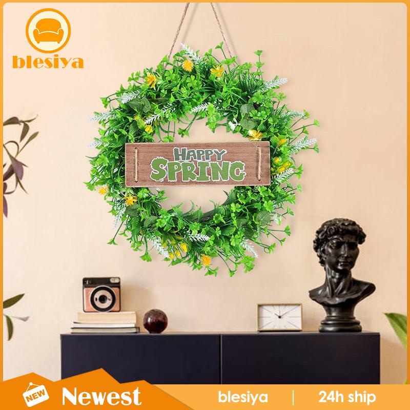 [Blesiya] Vòng Hoa Treo Cửa Trước Trang Trí Lễ Hội Phục Sinh