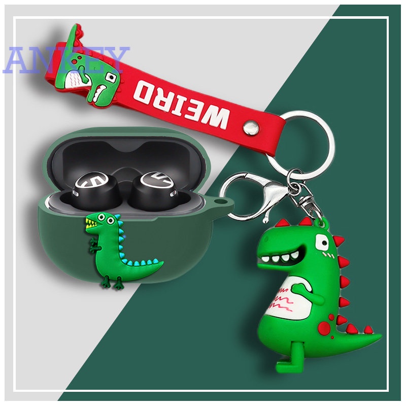 SoundPEATS Free2 Classic Case Protective Cute Cartoon Cover Bluetooth Earphone Shell Accessories TWS Headphone Portable