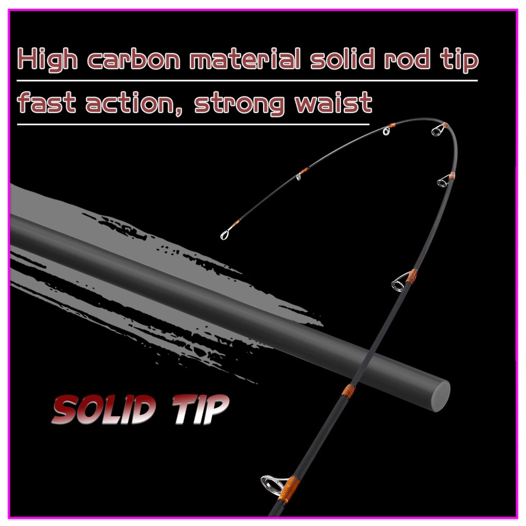 Cần Câu Cá Siêu Nhẹ Kích Thước 4.6ft / 5ft / 5.6ft / 6ft ul