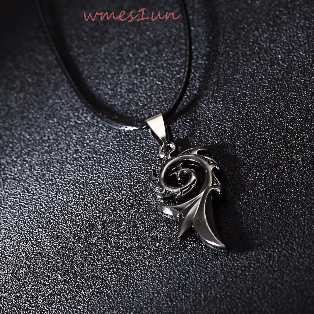 Vòng cổ Mặt Rồng WMES15H Bằng Thép Không Gỉ Phong Cách Hàn Quốc Cho Nam