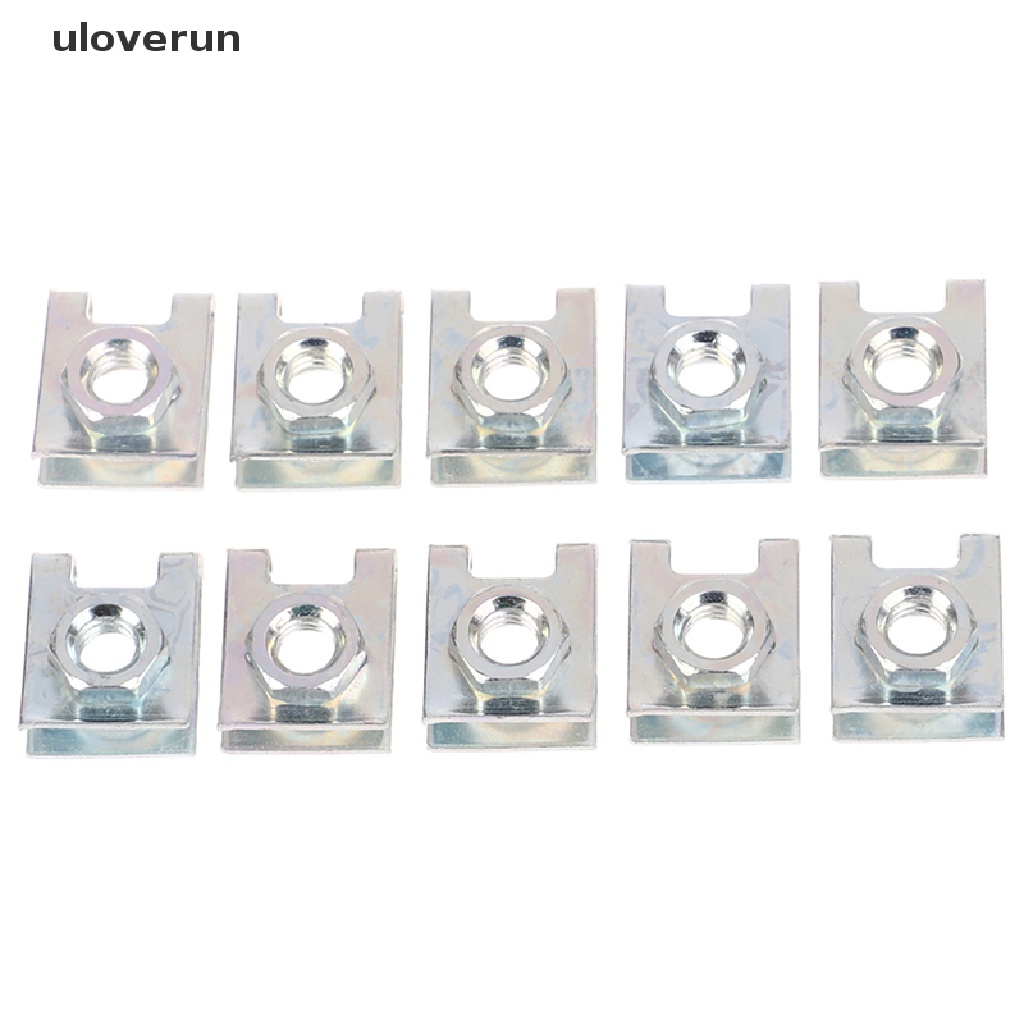 Set 10 Đinh Tán 6mm Cố Định Biển Số Xe Hơi Chuyên Dụng vn