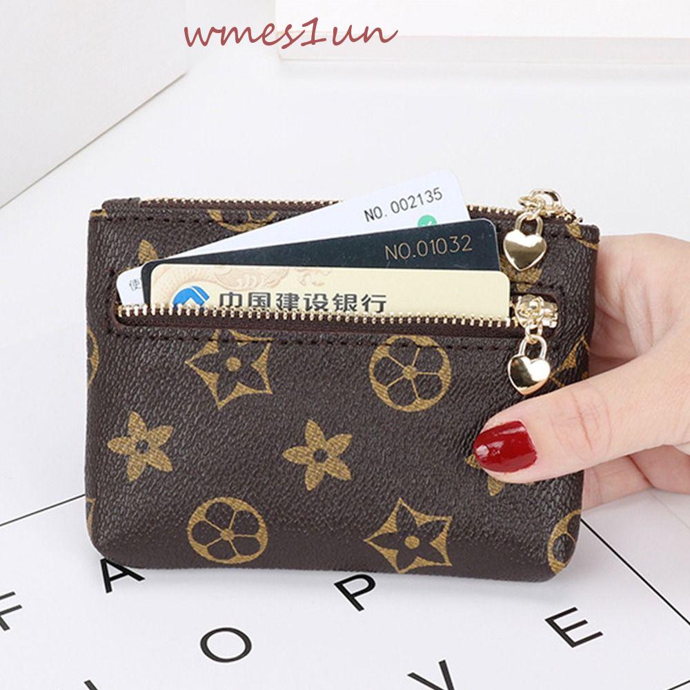 Ví Tiền Xu WMES15H Màu Trơn Phong Cách Hàn Quốc Đơn Giản