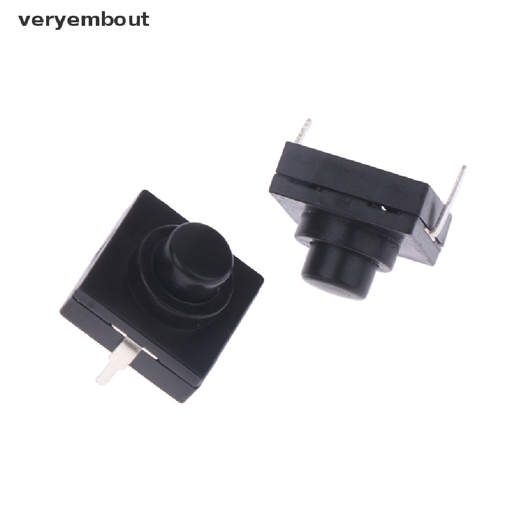 Set 10 Công Tắc Đèn Pin 12 * 12 * 9.4MM 2Pin Siêu Mỏng Tiện Dụng